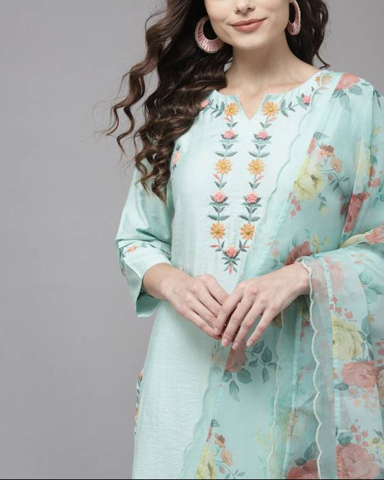 Women Viscose Rayon Kurta Pant Set-KYAMSTORE
