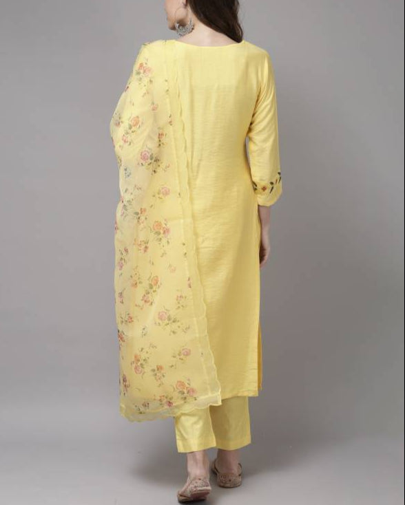 Women Viscose Rayon Kurta Pant Set-KYAMSTORE