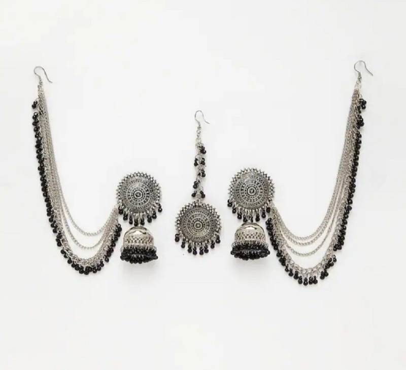 Brass Silver Jewel Set (Pack of 1)
