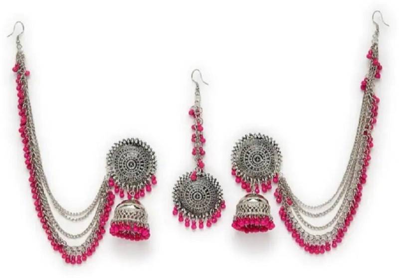 Brass Silver Jewel Set (Pack of 1)