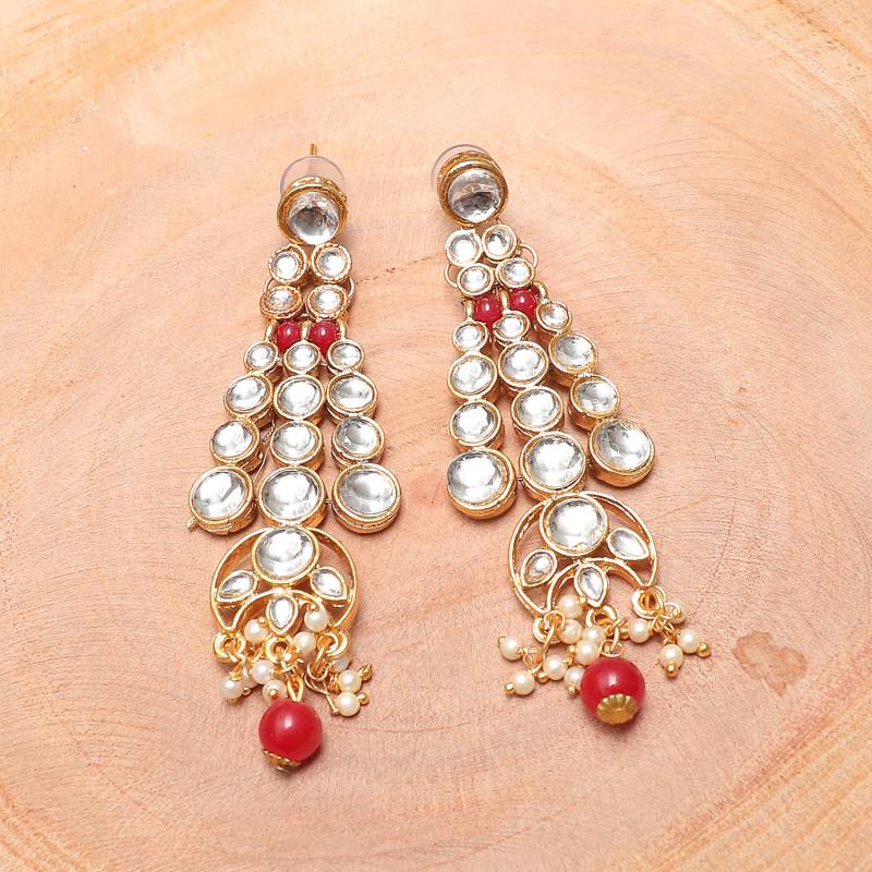 Copper Gold-plated Gold Jewel Set (Pack of 1)-KYAMSTORE