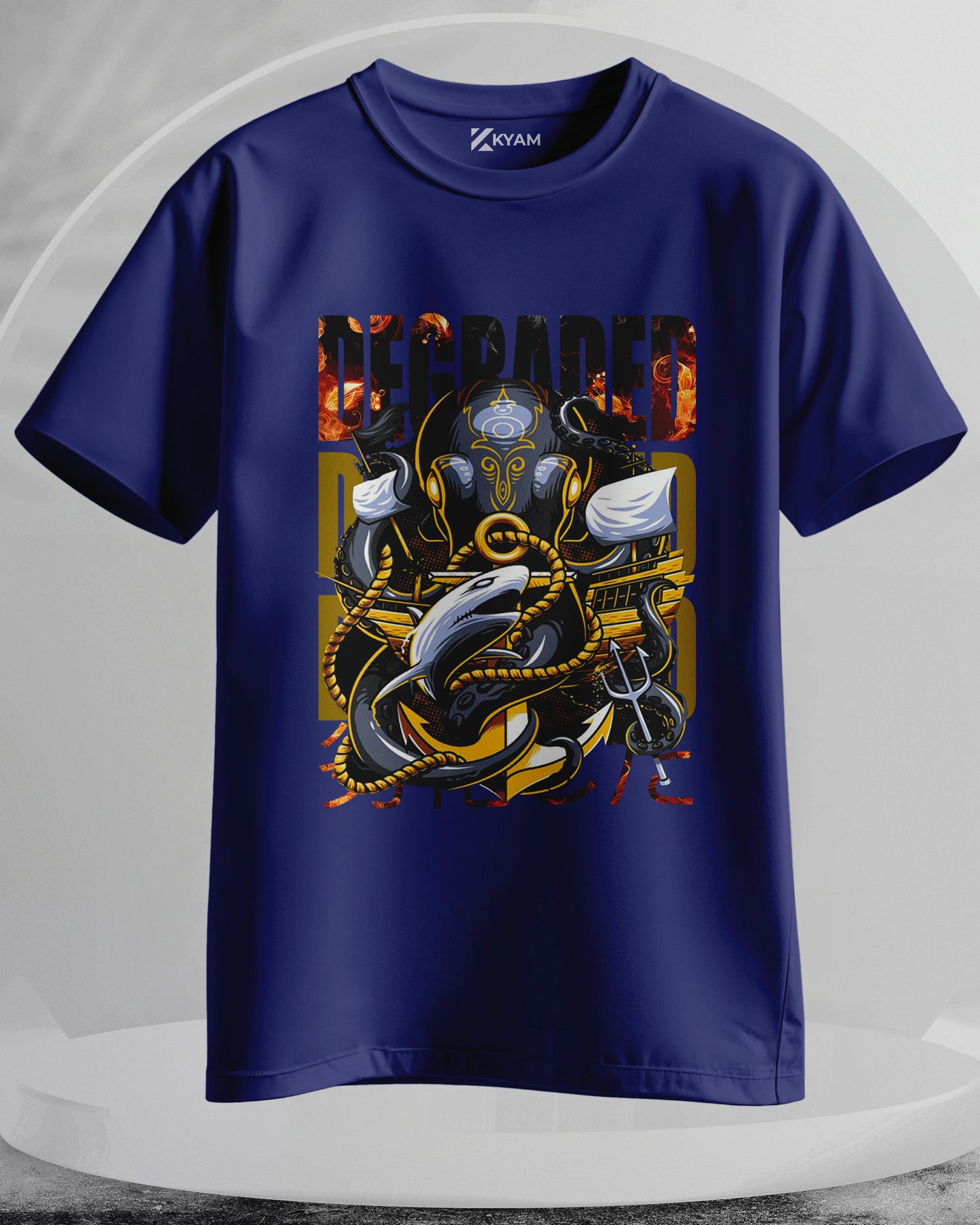 Degraded - Men Stylish Printed T-Shirts – (Regular)