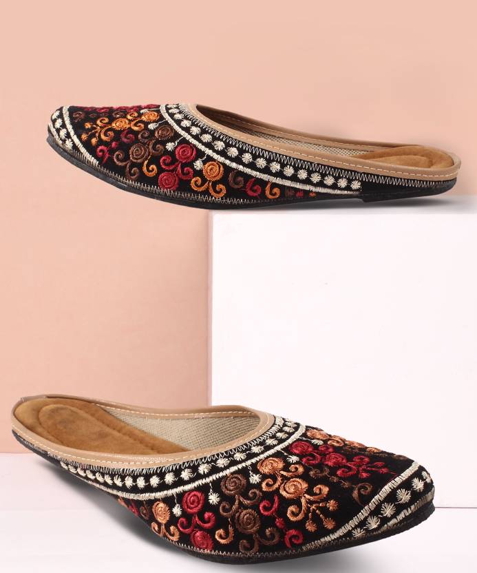Punjabi Jutis For Women | Multicolor-KYAMSTORE