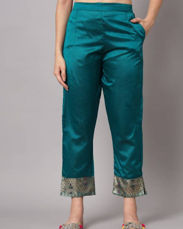 Women Cotton Silk Kurta Pant Dupatta Set-KYAMSTORE