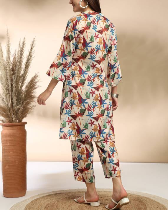 Tunic Pant Co-ords Set-KYAMSTORE