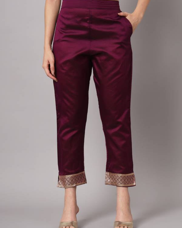 Women Cotton Silk Kurta Pant Dupatta Set-KYAMSTORE