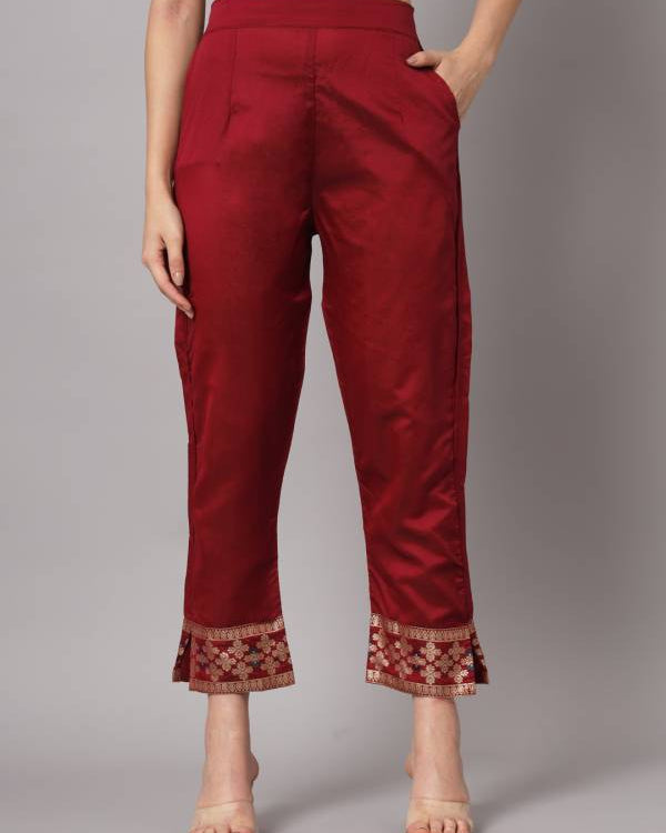 Women Cotton Silk Kurta Pant Dupatta Set-KYAMSTORE