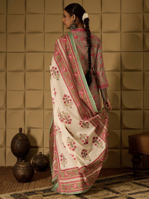 Women Pure Cotton Kurta Salwar Dupatta Set | Delivery: 10 to 12 business days | Limited stocks available