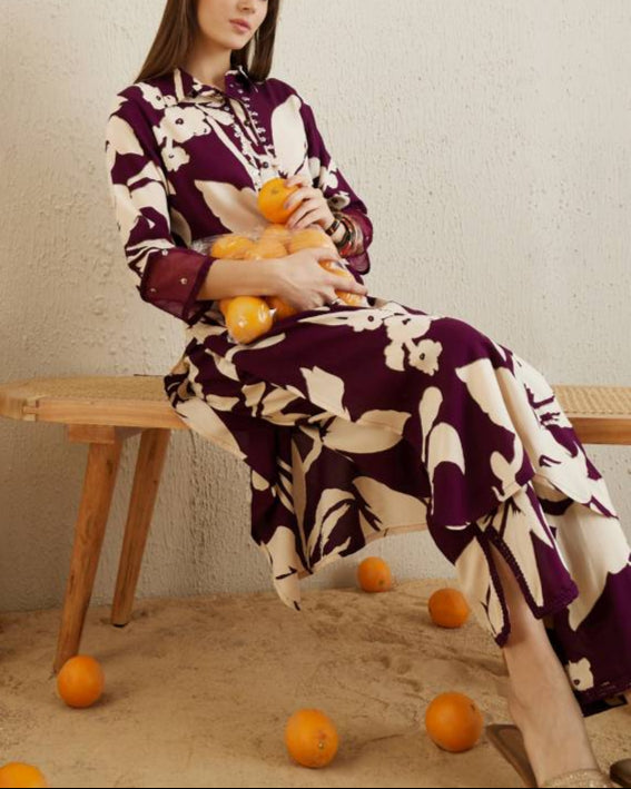 Women Viscose Rayon Kurta Pant Set-KYAMSTORE