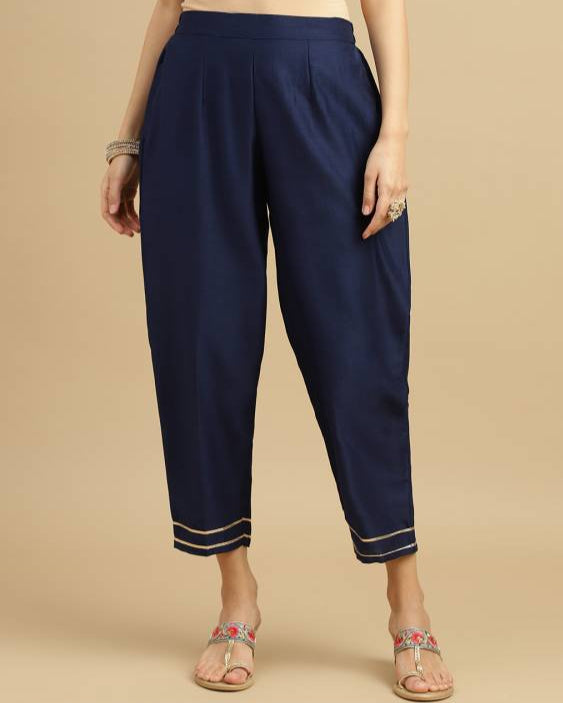 Women Silk Blend Kurta Pant Dupatta Set-KYAMSTORE