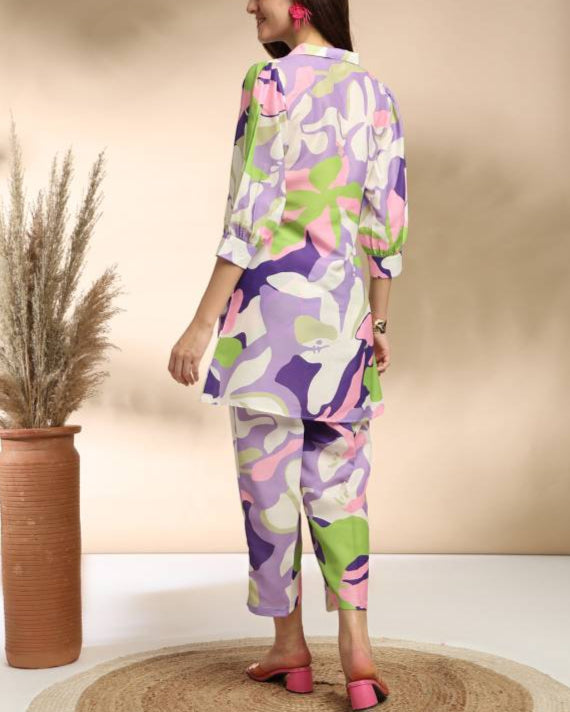 Tunic Pant Co-ords Set-KYAMSTORE