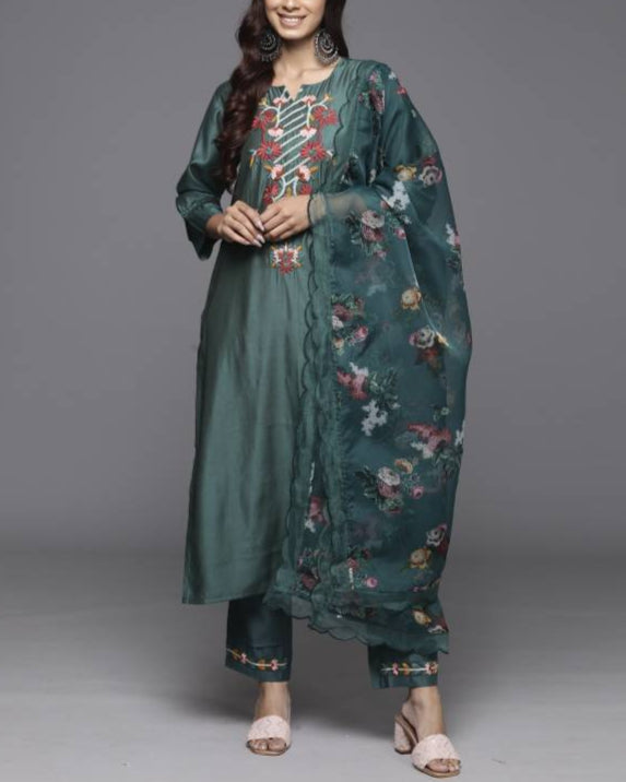 Women Viscose Rayon Kurta Pant Set-KYAMSTORE
