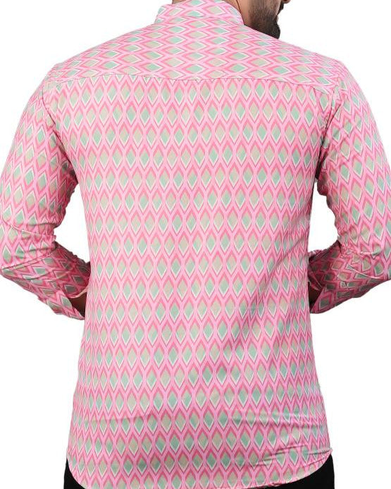 Men Printed Viscose Rayon Straight Kurta-KYAMSTORE