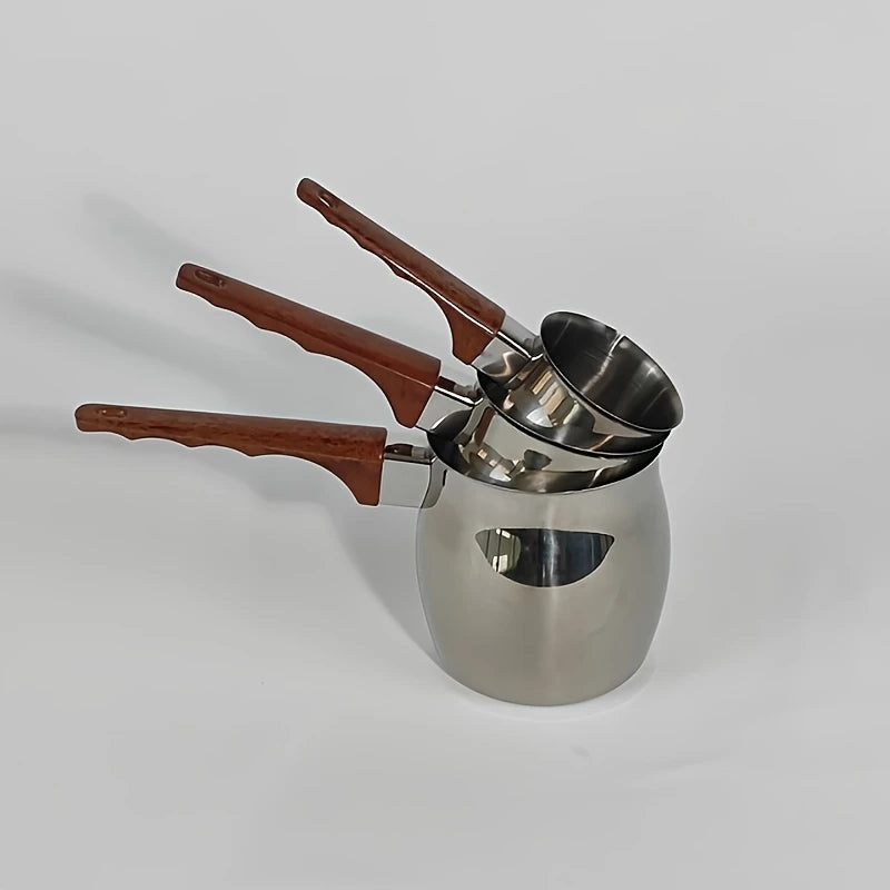 3pcs Set Stainless Steel Classic Turkish Coffee Pot | Delivery: 7 to 10 business days | Limited stocks available