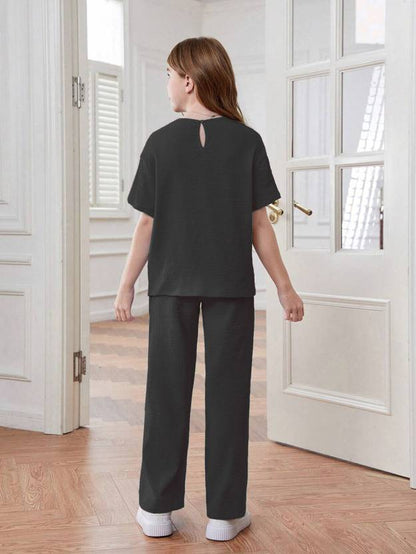 Girls Casual Top Trouser | Delivery: 10 to 12 business days | Limited stocks available