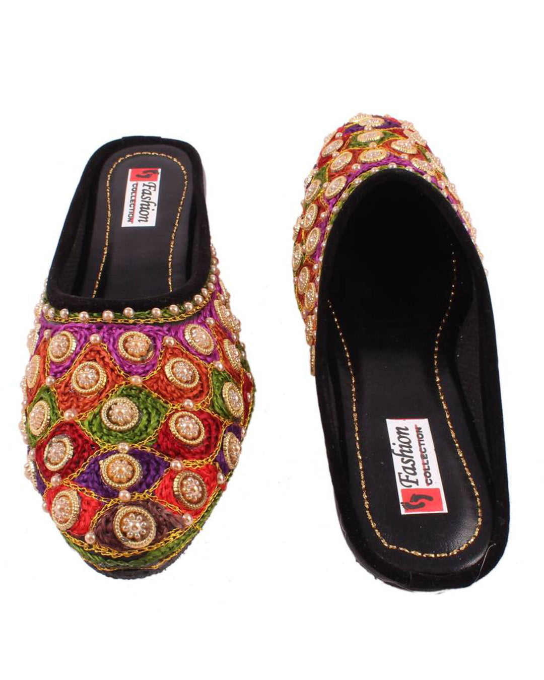Jaipuri Ethnic Ethnic Mule For Women-KYAMSTORE
