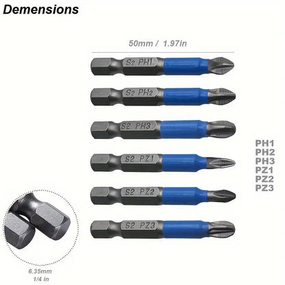 Magnetic Phillips Screwdriver Bit Set | Delivery: 5 to 10 business days | Limited stocks available | Hurry before Sold Out