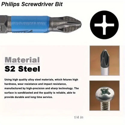Magnetic Phillips Screwdriver Bit Set | Delivery: 5 to 10 business days | Limited stocks available | Hurry before Sold Out