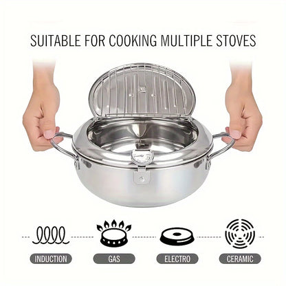 Stainless Steel Deep Fryer Pot | Delivery: 7 to 10 business days | Limited stocks available