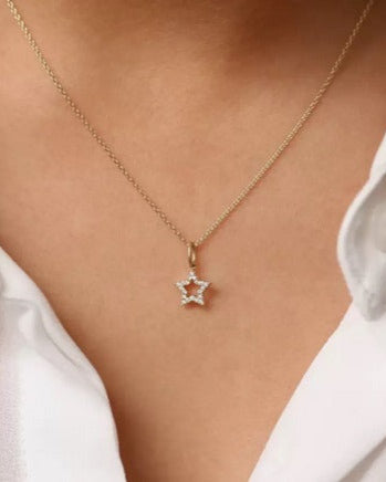 New Stylish Classy Pendant Chain, Gold-plated Brass-KYAMSTORE