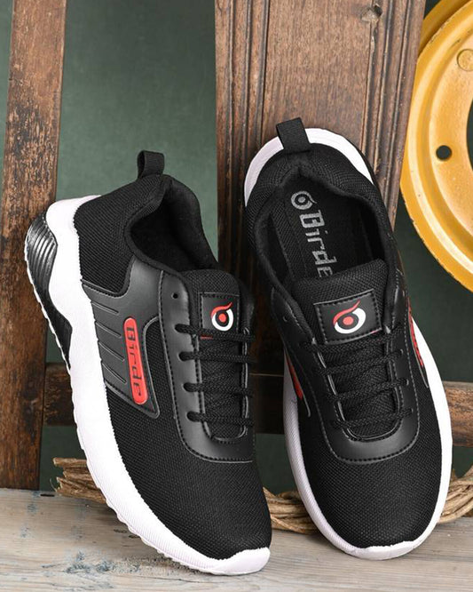 Stylish Comfortable Lightweight, Breathable Black Running shoes | Delivery: 10 to 12 business days | Limited stocks available