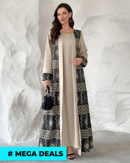 Elegant Middle Eastern Women's Long Abaya | Delivery: 7 to 10 business days | Limited stocks available | Hurry before Sold Out