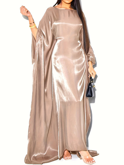 Elegant Middle Eastern Glitter Abaya | Delivery: 7 to 10 business days | Limited stocks available | Hurry before Sold Out