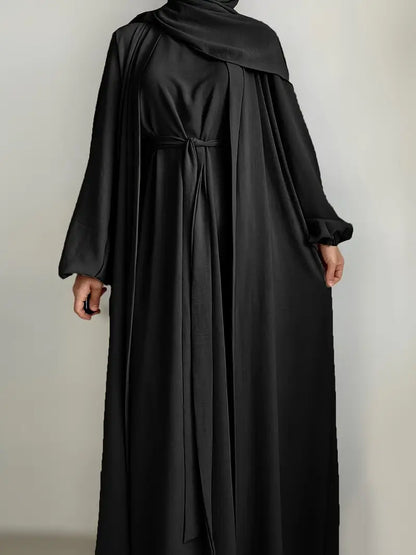 Women'S Middle East Muslim Turkey Dubai Solid Color Casual Dress | Delivery: 7 to 10 business days | Limited stocks available | Hurry before Sold Out