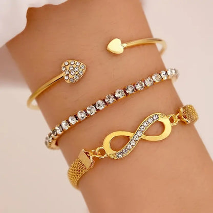 3pcs Set of Open Bracelet | Delivery: 5 to 10 business days | Limited stocks available | Hurry before Sold Out