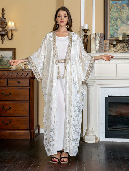 Fashionable And Elegant Two-Piece Long Dress Set | Delivery: 7 to 10 business days | Limited stocks available | Hurry before Sold Out