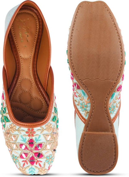 Stylish Traditional Punjabi Jutti for Women Jutis for Women-KYAMSTORE