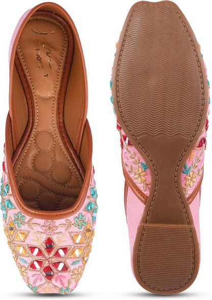 Stylish Traditional Punjabi Jutti for Women Jutis for Women-KYAMSTORE