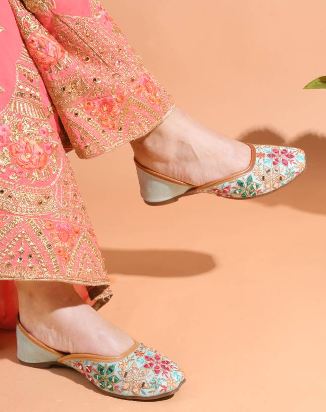 Stylish Traditional Punjabi Jutti for Women Jutis for Women-KYAMSTORE