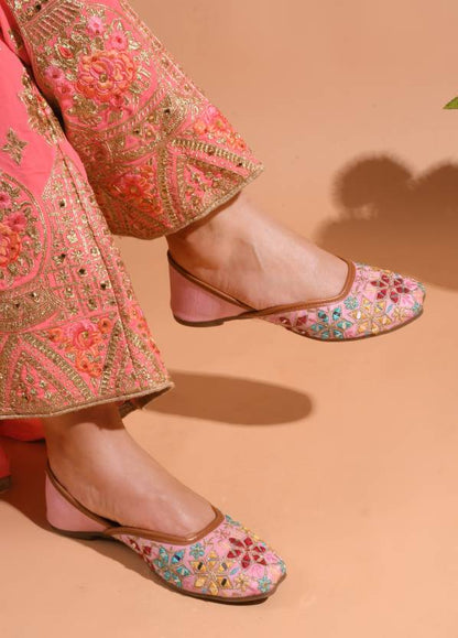 Stylish Traditional Punjabi Jutti for Women Jutis for Women-KYAMSTORE