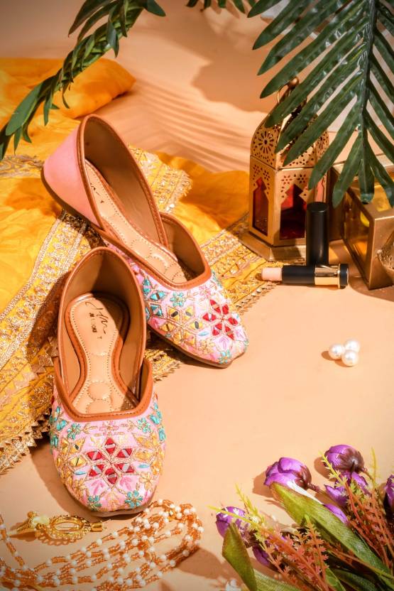 Stylish Traditional Punjabi Jutti for Women Jutis for Women-KYAMSTORE