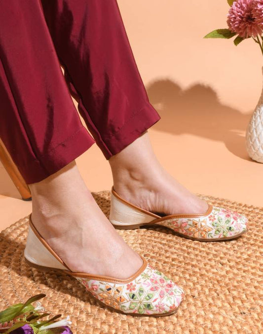 Stylish Traditional Punjabi Jutti for Women Jutis for Women-KYAMSTORE