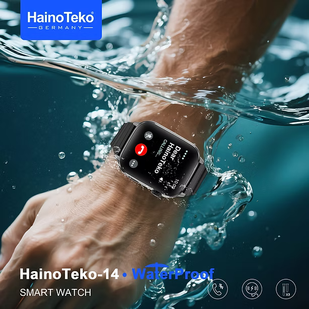 ساعة هاينو تيكو-14 الذكية الجديدة | شاشة AMOLED منحنية