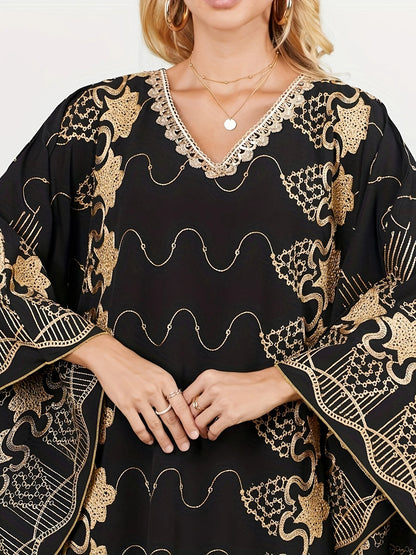 Women's Casual Polyester Abaya Dress | Delivery: 7 to 10 business days | Limited stocks available