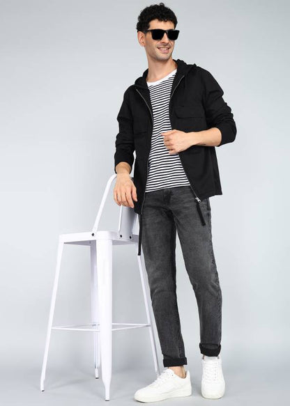 Men Regular Mid Rise Blue Jeans-KYAMSTORE