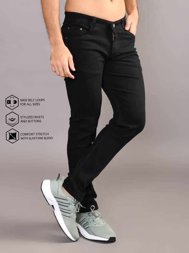 Men Regular Mid Rise Jeans-KYAMSTORE