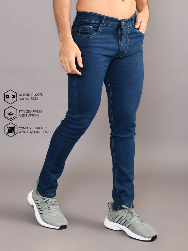 Men Regular Mid Rise Jeans-KYAMSTORE
