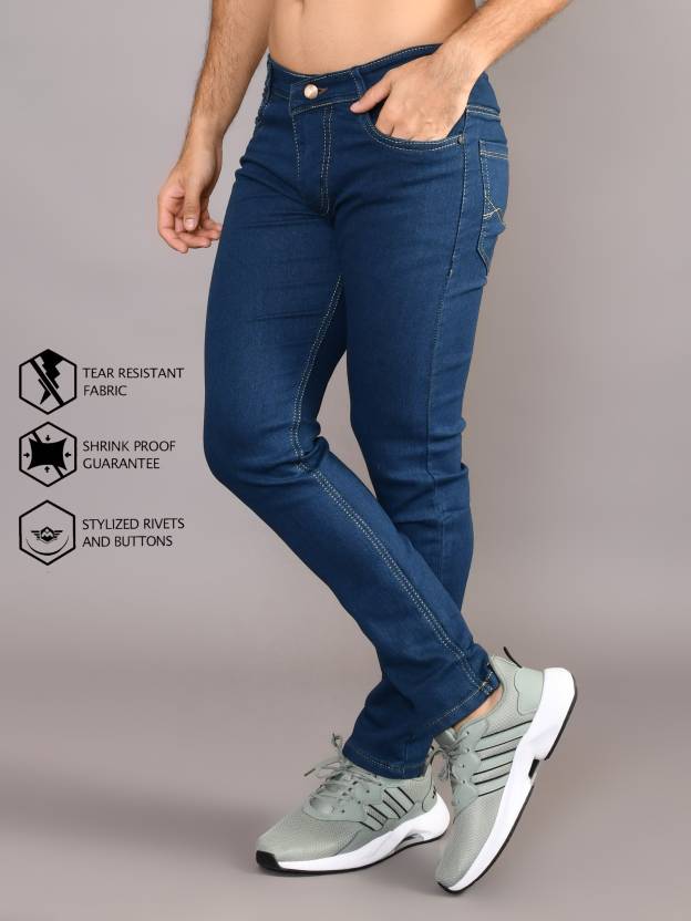 Men Regular Mid Rise Jeans-KYAMSTORE