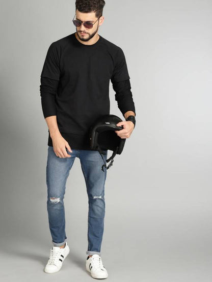 Men Regular Mid Rise Blue Jeans-KYAMSTORE