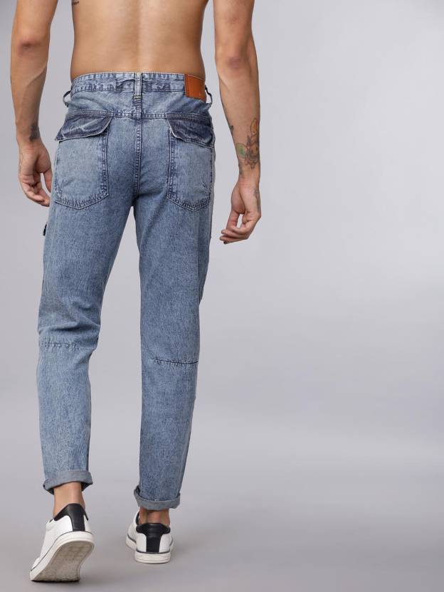 Men Regular Mid Rise Blue Jeans-KYAMSTORE