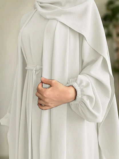 Women'S Middle East Muslim Turkey Dubai Solid Color Casual Dress | Delivery: 7 to 10 business days | Limited stocks available | Hurry before Sold Out