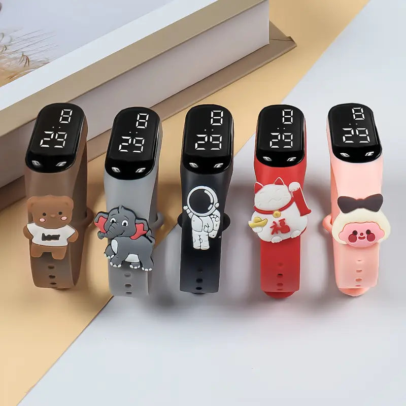 5pcs Children's Electronic Watch LED Touch Screen | Delivery: 7 to 10 business days | Limited stocks available | Hurry before Sold Out