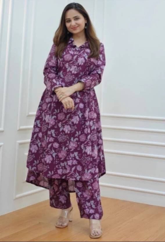 Women Viscose Rayon Kurta Palazzo Set | Delivery: 10 to 12 business days | Limited stocks available