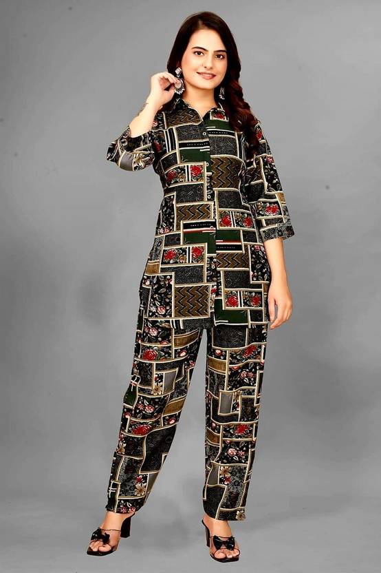 Women Cotton Rayon Kurti Pant Set | Delivery: 7 to 12 business days | Limited stocks available | Hurry before Sold Out