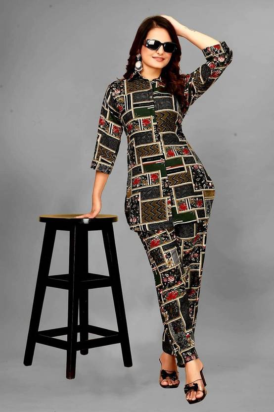Women Cotton Rayon Kurti Pant Set | Delivery: 7 to 12 business days | Limited stocks available | Hurry before Sold Out