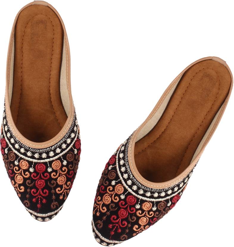 Punjabi Jutis For Women | Multicolor-KYAMSTORE